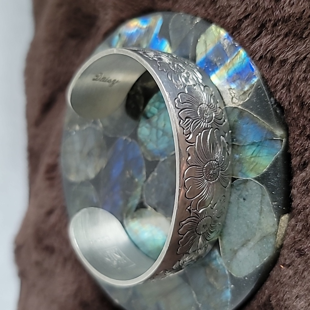 Pewter Bangle - Picture 3 of 4